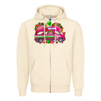 Sandshell Valentine's Day tacos truck Mexico Zipper Hoodie - HowdyJamesFarm