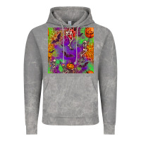 Cloud Rock halloween party seamless pattern Vintage Hoodie - BundleAndBundleShop