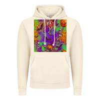Vintage Artic halloween party seamless pattern Vintage Hoodie - BundleAndBundleShop