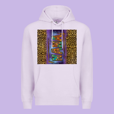 Leopard Nana Tumbler Premium Hoodie Designed By Fadigitalartstudio