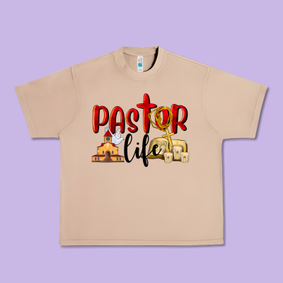 Pastor Life Urban Heavy Tee Designed By Lillyallendesigns