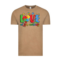 Vintage Coffee love autism awareness Vintage Tee - LillyAllenDesigns