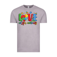 Vintage Zinc love autism awareness Vintage Tee - LillyAllenDesigns