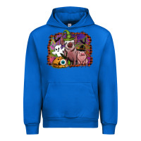 Cobalt halloween pigs Urban Hoodie - SublimationCraftShop