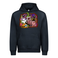 Navy halloween pigs Urban Hoodie - SublimationCraftShop