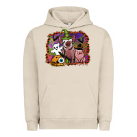 Pigment French Oak halloween pigs Urban Hoodie - SublimationCraftShop