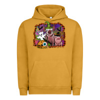 Pigment Peanut Butter halloween pigs Urban Hoodie - SublimationCraftShop