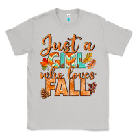 Moon Dust just a girl who loves fall Classic Tee - BundleAndBundleShop