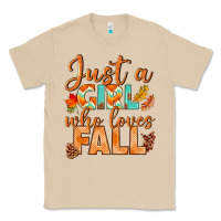 Mushroom just a girl who loves fall Classic Tee - BundleAndBundleShop