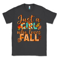 Smoke just a girl who loves fall Classic Tee - BundleAndBundleShop