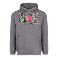 Storm peace love easter bunny Heavyweight Hoodie - FaDigitalArtStudio