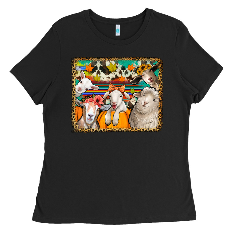 Autumn Sheeps Ladies Tee by Jasminsmagicworld | Teevron