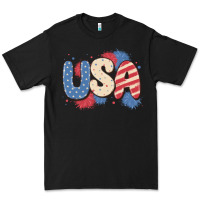 Black usa Premium Tee - MaliasSmallBusiness