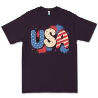 Plum usa Premium Tee - MaliasSmallBusiness