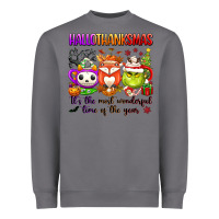 Storm hallothanksmas its the most wonderful time of the Heavyweight Sweatshirt - texasbilliewilder