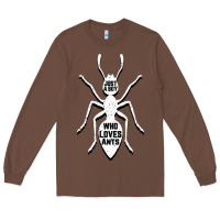 Chestnut Just A Boy Who Loves Ants Long Sleeve Tee - Bettercallsaul