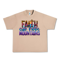Burro Faith Can Move Mountains Urban Heavy Tee - LillyAllenDesigns