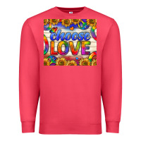 Cardinal Western Choose Love Tumbler Premium Sweatshirt - BundleAndBundleShop