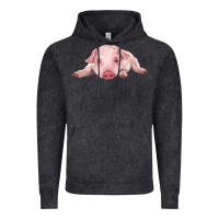 Vintage Black baby pig Vintage Hoodie - RanaPortraitStore
