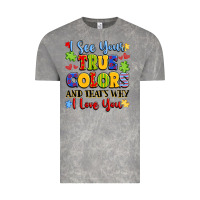 Cloud Rock colorful love message Vintage Tee - LillyAllenDesigns