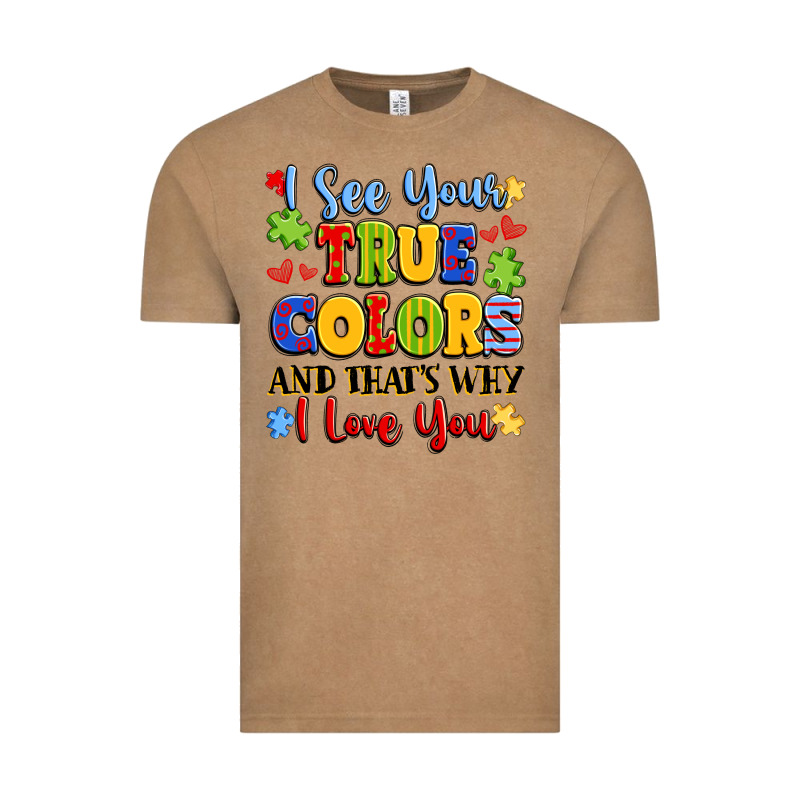Colorful Love Message Vintage Tee by LillyAllenDesigns | Teevron