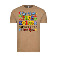 Vintage Coffee colorful love message Vintage Tee - LillyAllenDesigns
