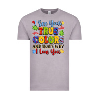 Vintage Zinc colorful love message Vintage Tee - LillyAllenDesigns