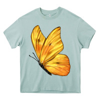 Arona Flying Cloudless Sulphur Butterfly Heavy Core Tee - LillyAllenDesigns