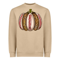 Mushroom Baseball Pumpkin Heavyweight Sweatshirt - texasbilliewilder