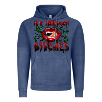Vintage Denim it's halloween bitches Vintage Hoodie - BundleAndBundleShop