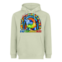 Autism Awareness Autism Elephant Heavyweight Hoodie | Teevron