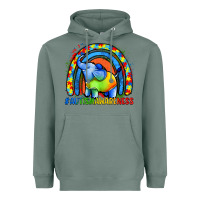 Sage Autism Awareness Autism elephant Heavyweight Hoodie - FaDigitalArtStudio