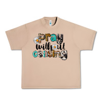 Burro Pray Without Ceasing Urban Heavy Tee - LillyAllenDesigns