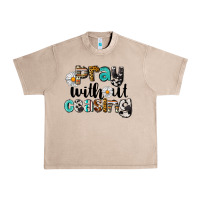 French Oak Pray Without Ceasing Urban Heavy Tee - LillyAllenDesigns