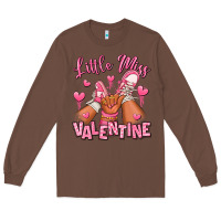 Chestnut Little miss Valentine afro kid sneakers Long Sleeve Tee - RanaPortraitStore