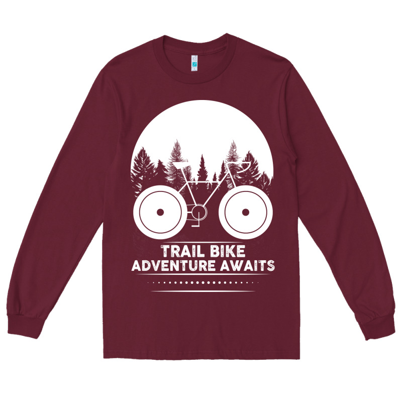 Trail Bike Adventure Awaits Long Sleeve Tee by Bettercallsaul | Teevron