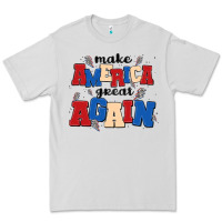 Dove Grey make america great again Premium Tee - MaliasSmallBusiness