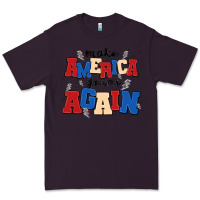 Plum make america great again Premium Tee - MaliasSmallBusiness