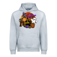 Heather Grey halloween Urban Hoodie - SublimationCraftShop