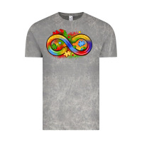 Cloud Rock infinity symbol autism Vintage Tee - LillyAllenDesigns
