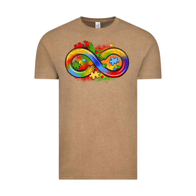 Infinity Symbol Autism Vintage Tee by LillyAllenDesigns | Teevron
