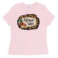 Bubblegum Pink Blessed Sister Ladies Tee - Jasminsmagicworld