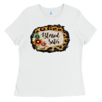 White Blessed Sister Ladies Tee - Jasminsmagicworld