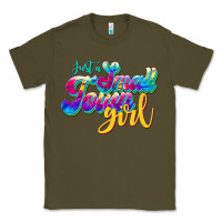 Army Green just a small town girl Classic Tee - JahusDesignShop