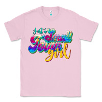Bubblegum Pink just a small town girl Classic Tee - JahusDesignShop
