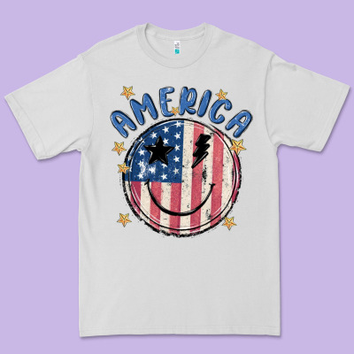 America Premium Tee Designed By Maliassmallbusiness