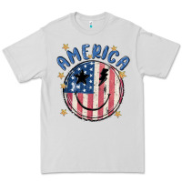 Dove Grey America Premium Tee - MaliasSmallBusiness