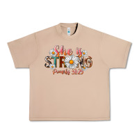 Burro Western She Is Strong Urban Heavy Tee - LillyAllenDesigns