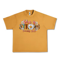 Peanut Butter Western She Is Strong Urban Heavy Tee - LillyAllenDesigns