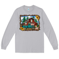 Moon Dust western barn with farm animals Long Sleeve Tee - RanaPortraitStore